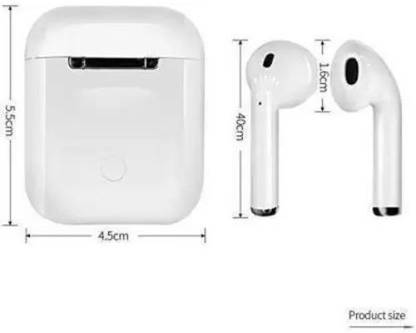 TechBuddy Premium I12 Twins Bluetooth Headset Wireless Earbuds with charging case B297 Bluetooth