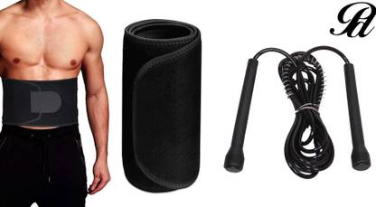 PRODEALS Fitness Exercise Belly Fat Cutter Slimming Belt With Skipping Rope Fitness Accessory Kit Kit