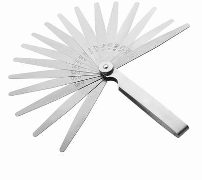STAR TOOLLS Feeler Gauge / Thickness gauge Set 20 Blades .05 to 1.00 MM Radius Gauge