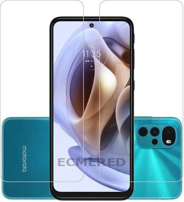 ECMERED Tempered Glass Guard for Motorola moto G62 5G
