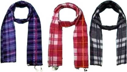 ROYAL STAR CASUAL Checkered Men Muffler