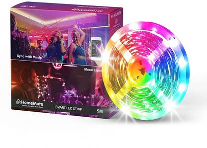 HomeMate WiFi Multicolour Smart LED Kit, 5 Metre