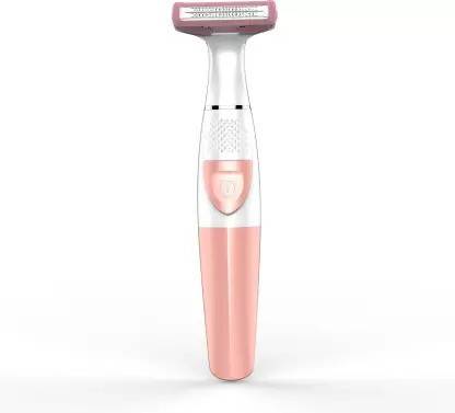 Lacossi Private Lady Part Bikini Shaver Trimmer for Women Underarm,Leg,Face Hairs Trimmer 60 min  Runtime 1 Length Settings