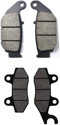 CYTI Front&Rear Brake Disc Pad Combo for TVS Apache (All Models) Vehicle Disc Pad Vehicle Disc Pad