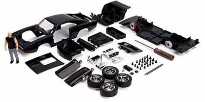 Jada Fast & Furious Dom's 1970 Dodge Charger R/T, Build+Collect, Car Tuning Model