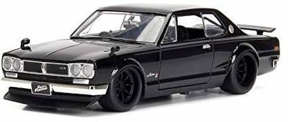 Jada Fast & Furious 1:24 Brians's Nissan Skyline 2000 GT-R Die-cast Car, (JA99686)