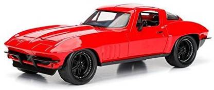 Jada Fast & Furious 1:24 Letty's 1966 Chevy Corvette Die-cast Car, Toys