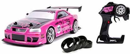 Jada Hello Kitty Nissan Skyline GT-R (Bnr34) Drift Power Slide Elite R/C