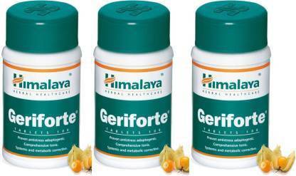 HIMALAYA Geriforte PACK OF 3 Price in India - Buy HIMALAYA Geriforte ...
