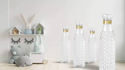 Veolic Crystal Clear Water Bottle 1000 ml Water Bottles