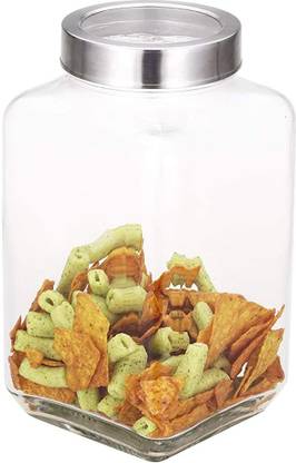 daesgesage Glass Grocery Container  - 3000 ml