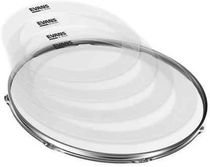 EVANS ER_ROCK E-Ring Pack 10", 12", 14", 16" Drum Ring