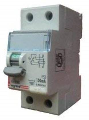 legrand rccb (40-2-100ma) dx3 40 amp x2 pole -100 ma MCB