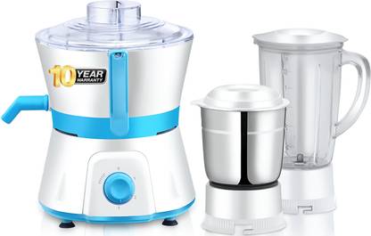 Mohit WITH 10 YEARS WARRENTY 550 W Juicer Mixer Grinder