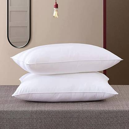 Newt Cotton Solid Sleeping Pillow Pack of 2