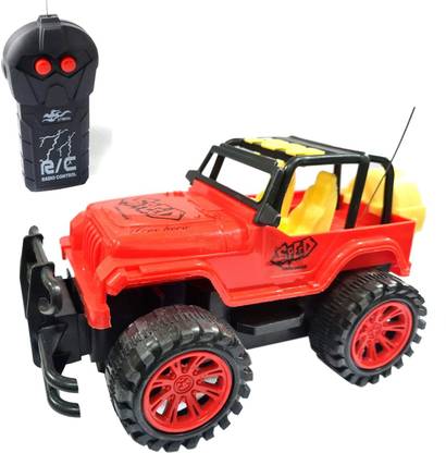 HALO NATION 2 Channel RC Jeep Open Off-Road Wrangle Remote Control Forward Backward Gypsy
