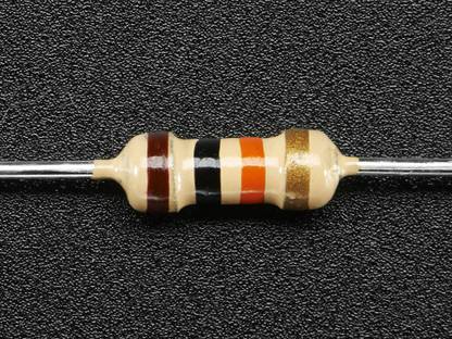LAB PARTS 20 Pcs 10k (kilo-ohm) ohm Resistor, ±5% Tolerance, 1/4W Fixed Resistor