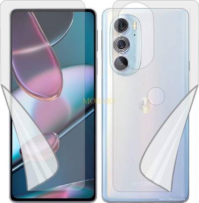 MOBART Front and Back Screen Guard for MOTOROLA EDGE X 30 (Edge To Edge TPU Full Coverage)