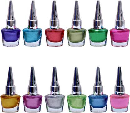 Priya New Fancy And Modern Classic Metallic Color Set Combo Of 36 Pc. Multicolor
