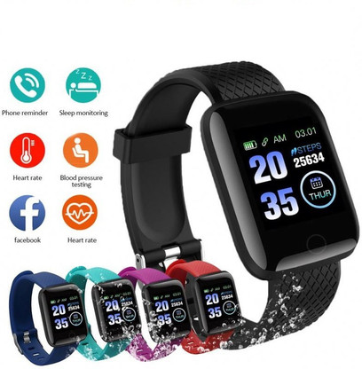 Ykarn Trades l293_ID116Digital Fitness Tracker, Calorie Track Bluetooth  Smartwatch(Pack Of 1) Price in India - Buy Ykarn Trades l293_ID116Digital  Fitness Tracker, Calorie Track Bluetooth Smartwatch(Pack Of 1) online at  Flipkart.com