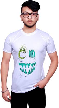 NITYANAND CREATIONS Graphic Print Men White T-Shirt