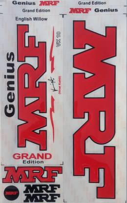 COTTONTAIL 3D MRF Grand VK-18 Edition | Embossed Cricket Bat Sticker