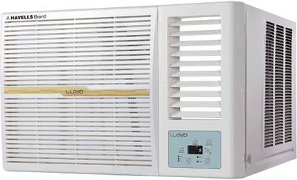 Lloyd 1.5 Ton 5 Star Window AC  - White Brown