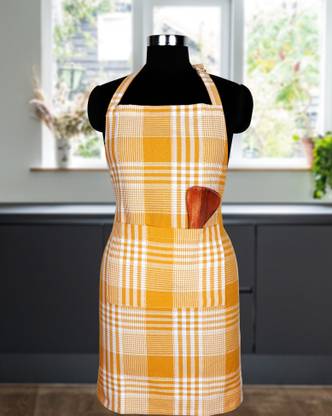 Peperhomia Cotton Home Use Apron - Free Size