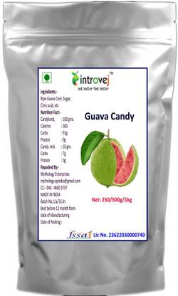 INTROVEJ Gauva Candy 250gm gava Mouth freshner gava Candy