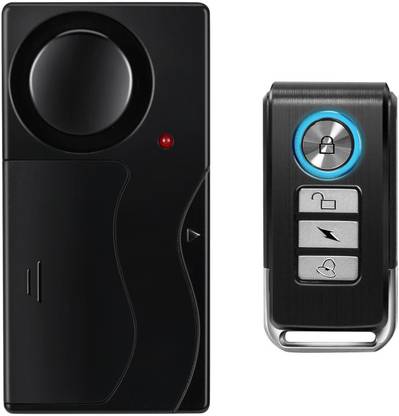 jenix Waterproof Wireless Vibration Alarm for Vehicles/Door/Window, 110db Super Loud Audible Car Alarm