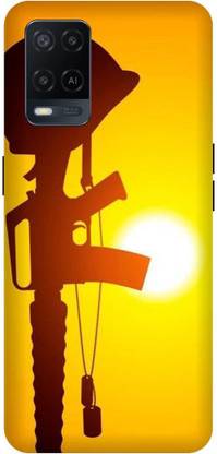 3D U PRINT Back Cover for OPPO A54 , CPH2239 Army Pattern,indian army,printed back cover