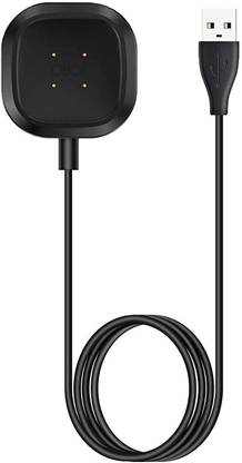 Oboe Charging Dock Compatible with Fitbit Versa 3 & Sense Fast Charger Adapter Stand Charging Pad