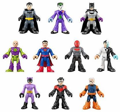 FISHER-PRICE Imaginext DC Super Friends Ultimate Hero Villain Match-Up Figure Set