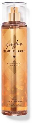 BATH & BODY WORKS Gingham Heart of Gold New Fine Fragrance Body Mist  -  For Women