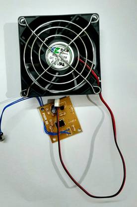 powertrick Heat sensor with cooling Fan & Grill Electronic Components Electronic Hobby Kit