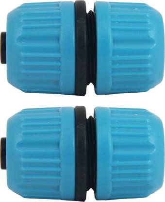 Divine Tree 1/2 Inch Garden Water Hose Pipe to Pipe Quick Jointer Connectors Pack 2 Hose Connector