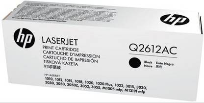 HP LASERJET TONER CRATRIDGE Q2612AC TONER CARTRIDGE Black Ink Toner