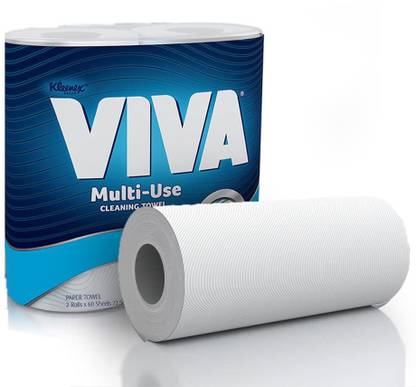 Kleenex VIVA Kitchen Towel (44301) - 2 Rolls x 60 Pulls (120 Towels)