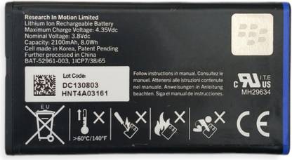 FULL CELL Mobile Battery For  Blackberry Q10 / Q10 LTE / Q10 LTE / SQN100-1 NX1