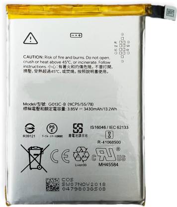 FULL CELL Mobile Battery For  Google Pixel 3 XL / Google Pixel XL3 / G013C-B
