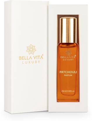 BELLAVITA Patchouli Parfum with Long Lasting Sweet, Spicy, Smokey Fragrance, Unisex Perfume  -  20 ml