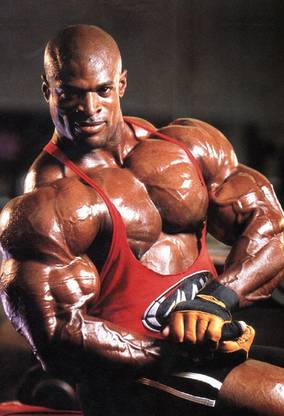 Poster Ronnie Coleman Body Building ser-9 Wall Poster (300 Gsm Matte Paper, 13 X 19 Inch, Multicolour) Fine Art Print
