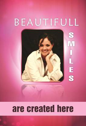 Poster Dental Doctor Beautiful Smile Are Created Here Large Poster (36 X 24 Inch, Multicolour) Fine Art Print
