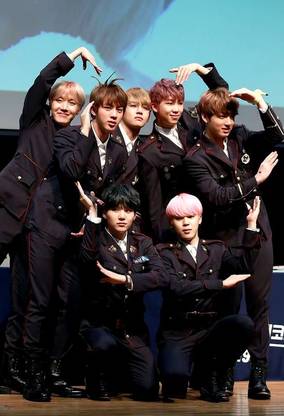 Poster BTS Music Music Wallpaper Series 10 Wall Poster (300 Gsm Matte Paper, 13 X 19 Inch, Multicolour) Fine Art Print