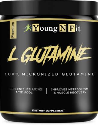 Young N Fit Nutrition Pure 100% L-Glutamine - Glutamine (S100 ...