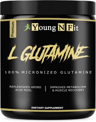 Young N Fit Pure 100% L-Glutamine - Glutamine (S98) Premium Glutamine
