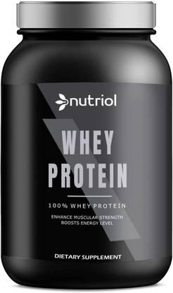 Nutriol 100% Whey Protein Supplement Powder Whey Protein (S351) Premium Whey Protein