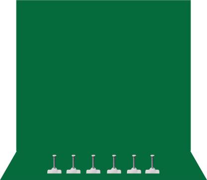 Windrop Solutions 4X5 Feet Cadmium Dark Green Screen Background Backdrop for Photos Videos YouTube Reflector