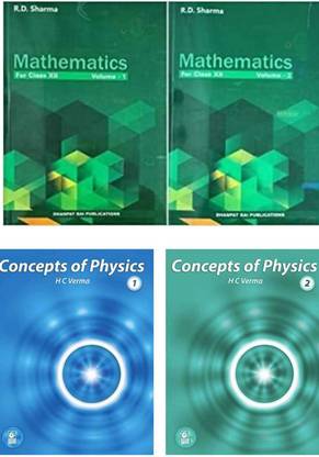 Set Of 2 (Rd Sharma Class 12th + Concept Of Physics)