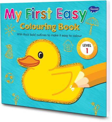 Sawan Colouring Book For Beginners - Level 1